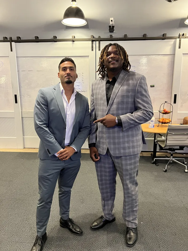 Team leaders at the office